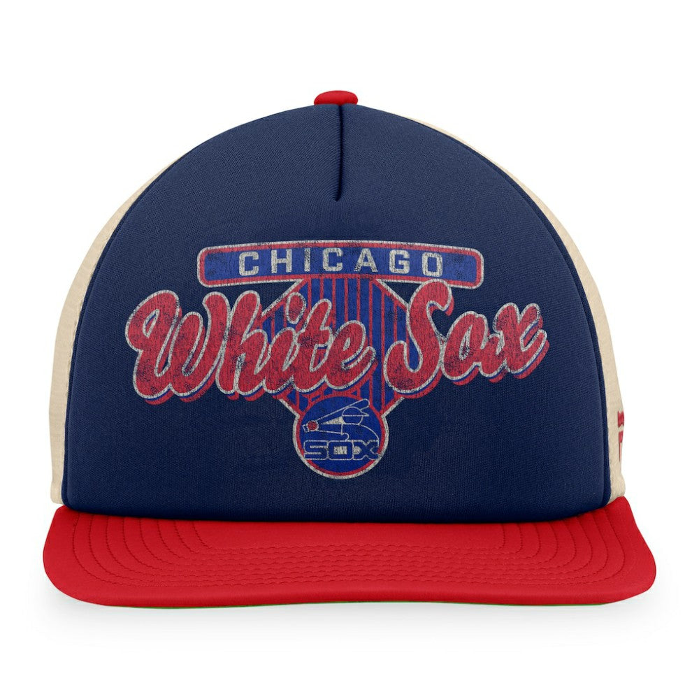 Chicago White Sox Fanatics Cooperstown Collection Talley Foam Trucker Snapback Hat | MLB Online