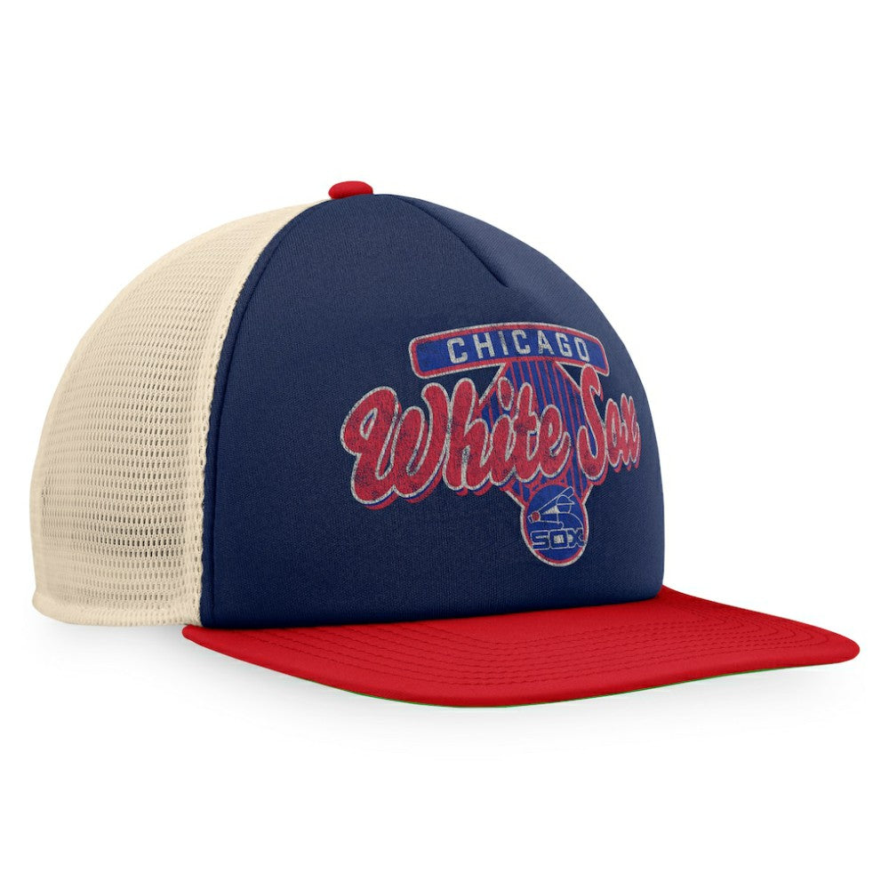 Chicago White Sox Fanatics Cooperstown Collection Talley Foam Trucker Snapback Hat | MLB Online