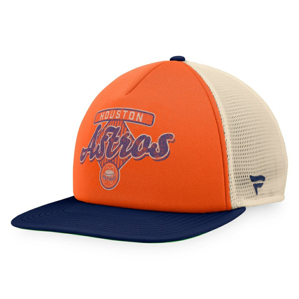 Houston Astros Fanatics Cooperstown Collection Talley Foam Trucker Snapback Hat | MLB Discount