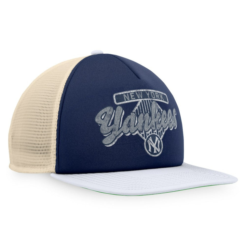 New York Yankees Fanatics Cooperstown Collection Talley Foam Trucker Snapback Hat | MLB Outlet