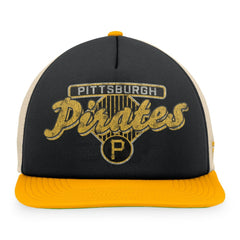Pittsburgh Pirates Fanatics Cooperstown Collection Talley Foam Trucker Snapback Hat | MLB For sale