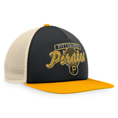 Pittsburgh Pirates Fanatics Cooperstown Collection Talley Foam Trucker Snapback Hat | MLB For sale