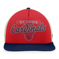 St. Louis Cardinals Fanatics Cooperstown Collection Talley Foam Trucker Snapback Hat | MLB Outlet