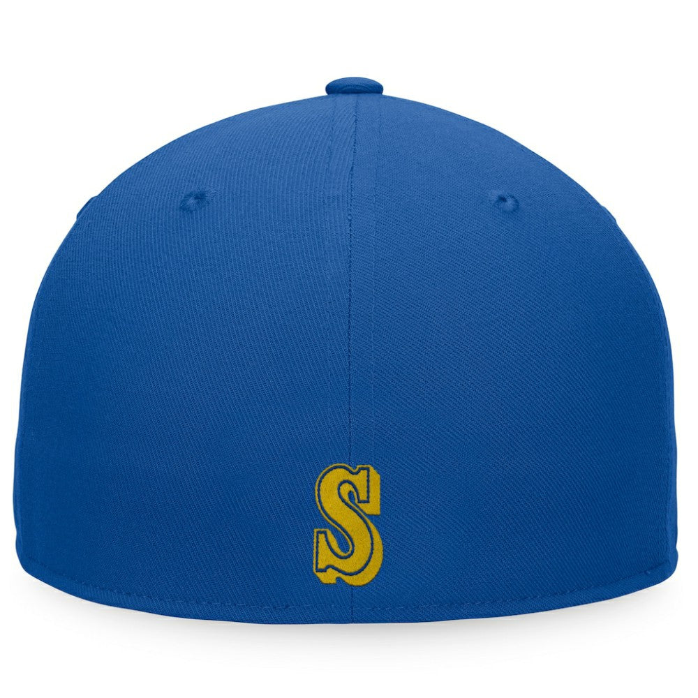 Seattle Mariners Fanatics Cooperstown Collection Hurler Fitted Hat | MLB New