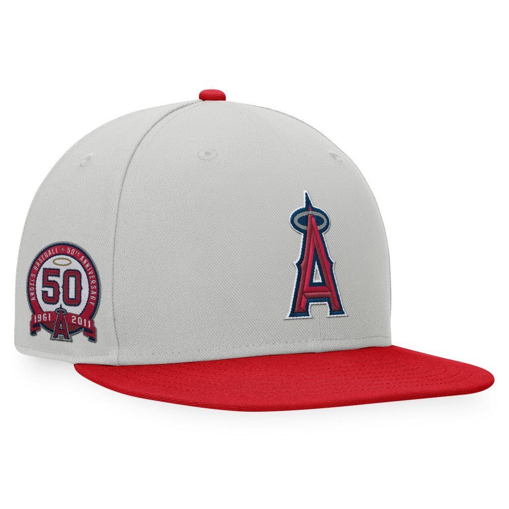 Los Angeles Angels Fanatics Glory Days Two-Tone Snapback Hat | MLB On Sale