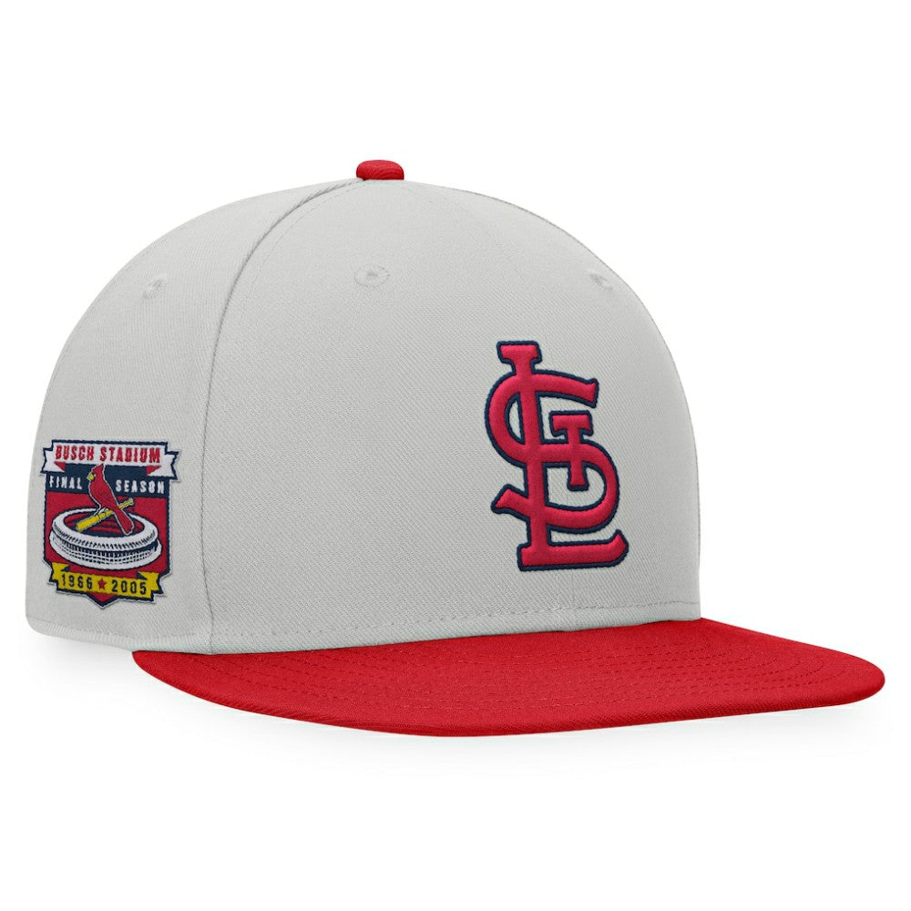 St. Louis Cardinals Fanatics Glory Days Two-Tone Snapback Hat | MLB Shop