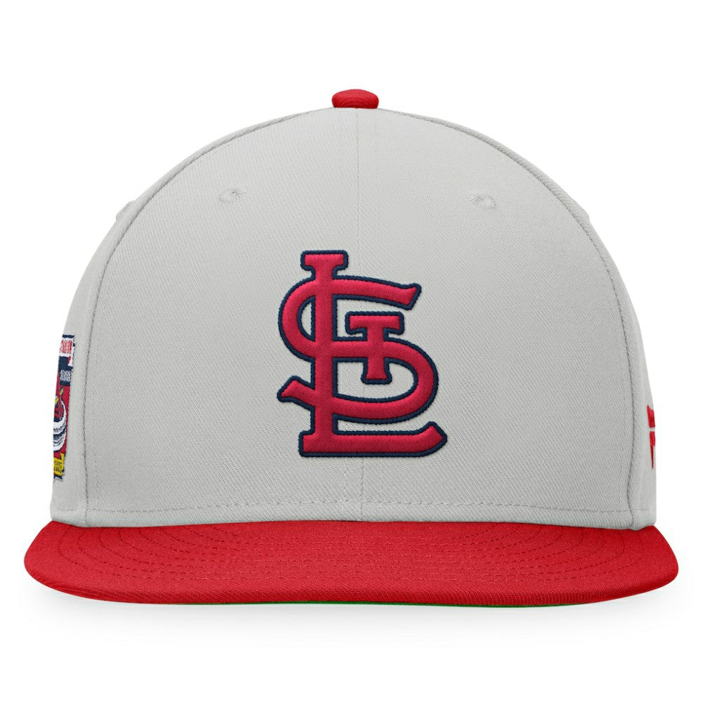 St. Louis Cardinals Fanatics Glory Days Two-Tone Snapback Hat | MLB Shop