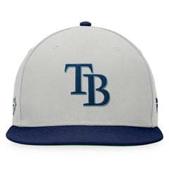 Tampa Bay Rays Fanatics Glory Days Two-Tone Snapback Hat | MLB Online