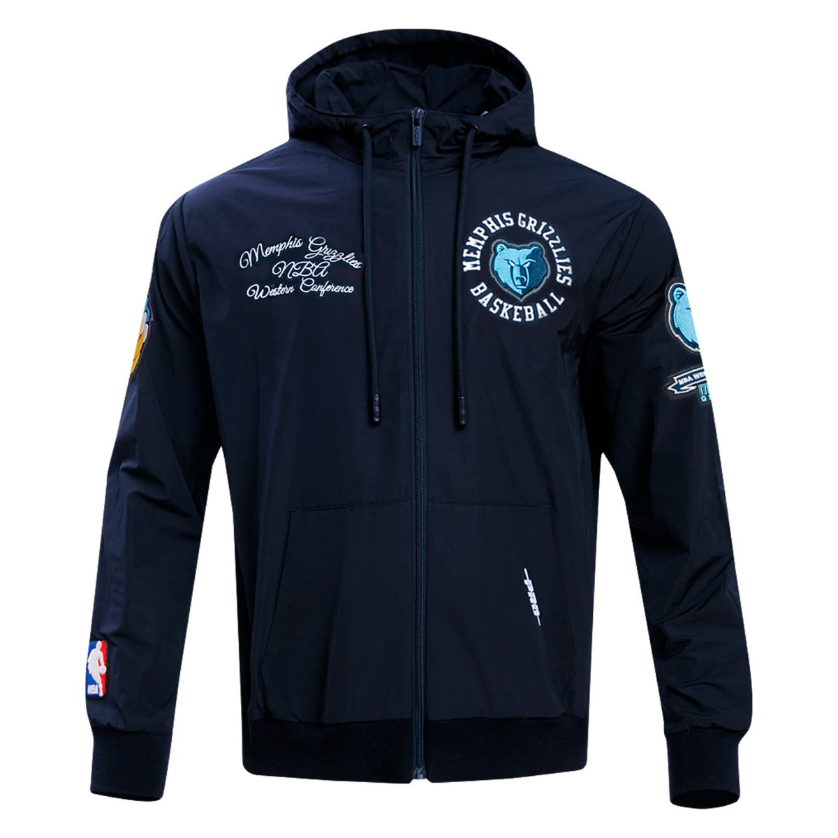 Memphis Grizzlies Pro Standard Hybrid Full-Zip Hoodie Discount