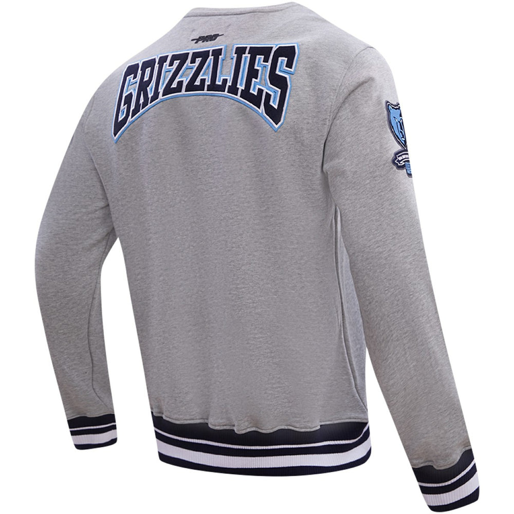 Memphis Grizzlies Pro Standard Crest Emblem Pullover Sweatshirt New