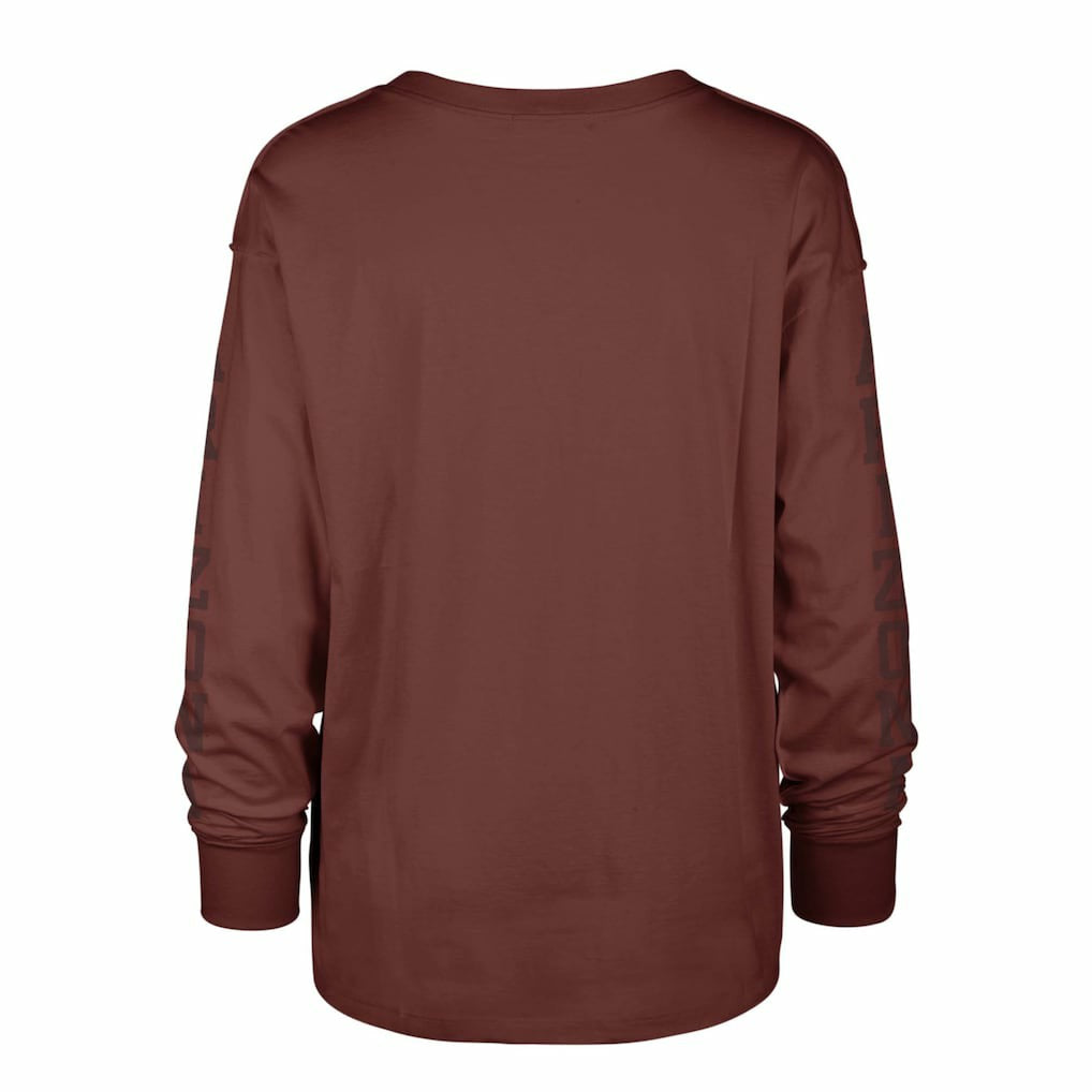 Arizona Cardinals 47 brand '47 Women's Tom Cat Lightweight Long Sleeve T-Shirt