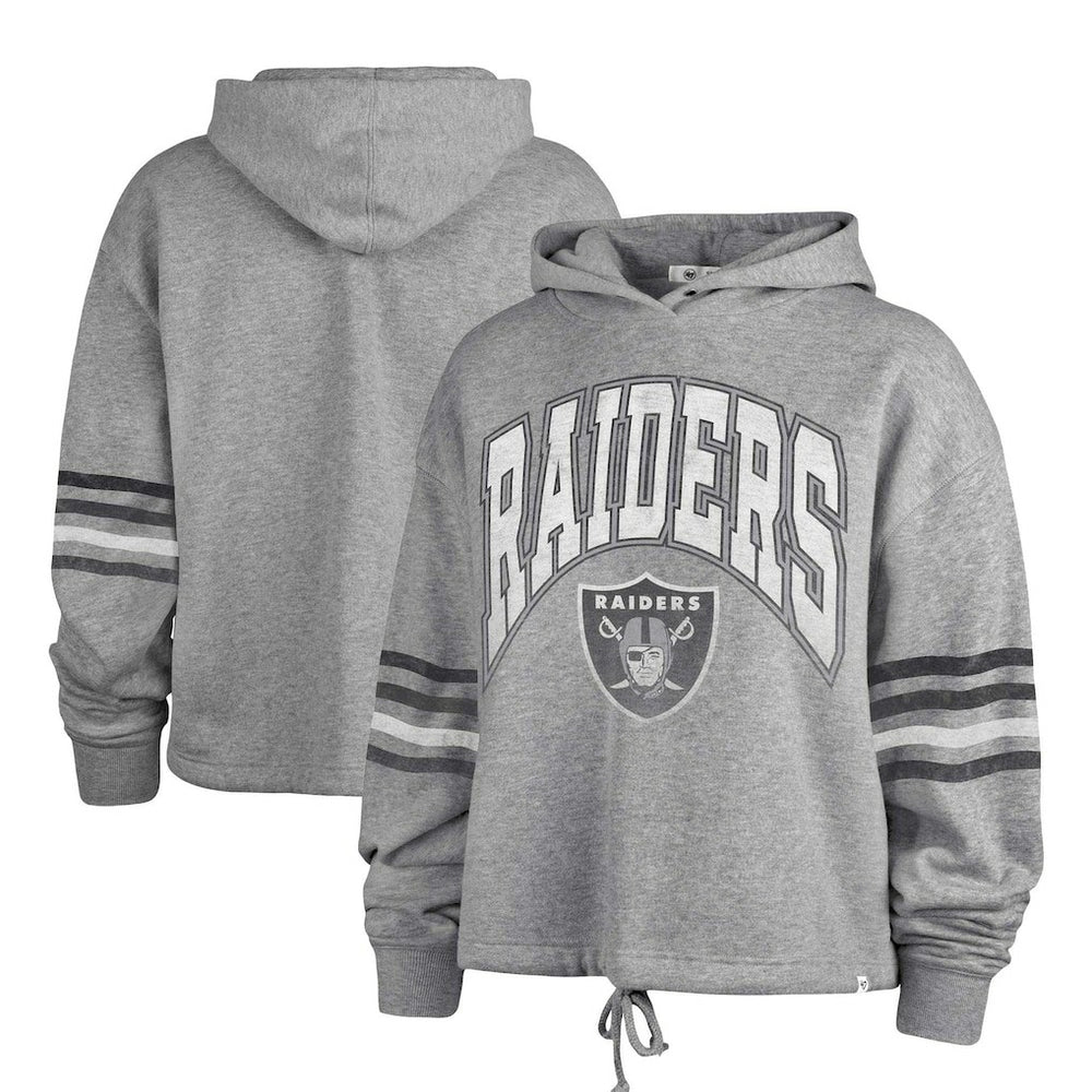 Las Vegas Raiders 47 brand '47 Women's Upland Bennett Pullover Hoodie