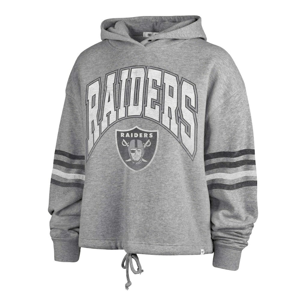 Las Vegas Raiders 47 brand '47 Women's Upland Bennett Pullover Hoodie