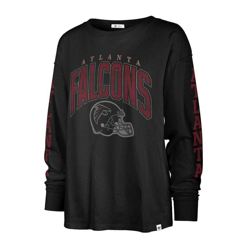 Atlanta Falcons 47 brand '47 Women's Tom Cat Lightweight Long Sleeve T-Shirt