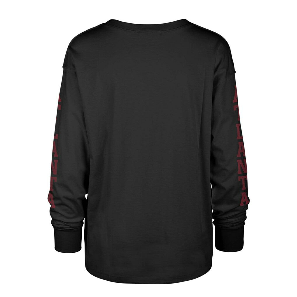 Atlanta Falcons 47 brand '47 Women's Tom Cat Lightweight Long Sleeve T-Shirt