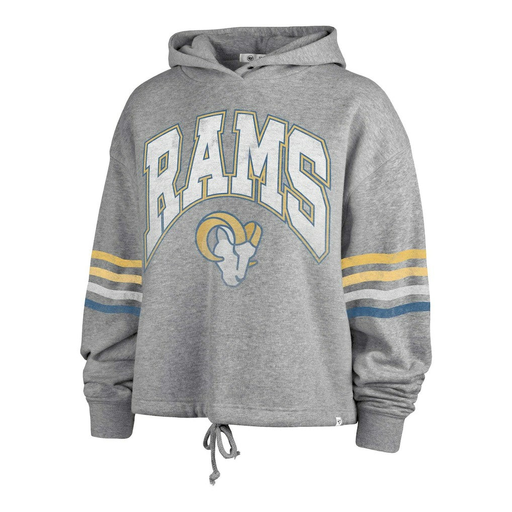 Los Angeles Rams 47 brand '47 Women's Upland Bennett Pullover Hoodie