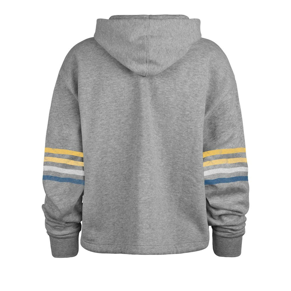 Los Angeles Rams 47 brand '47 Women's Upland Bennett Pullover Hoodie