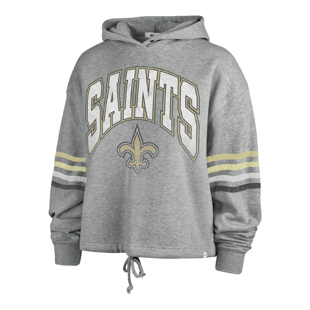 New Orleans Saints 47 brand '47 Women's Upland Bennett Pullover Hoodie