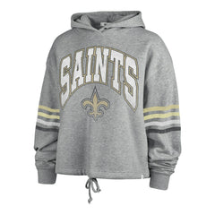 New Orleans Saints 47 brand '47 Women's Upland Bennett Pullover Hoodie