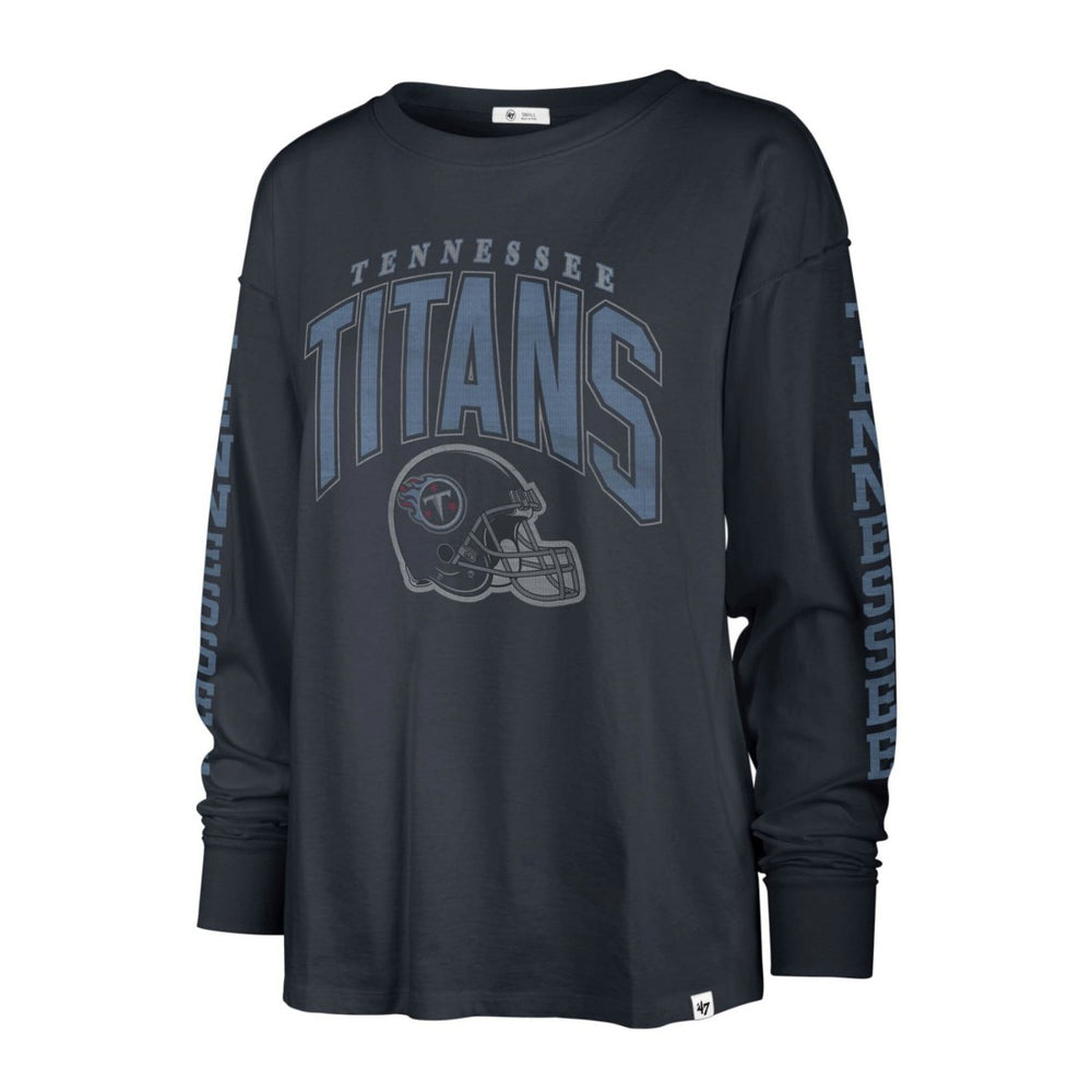 Tennessee Titans 47 brand '47 Women's Tom Cat Lightweight Long Sleeve T-Shirt