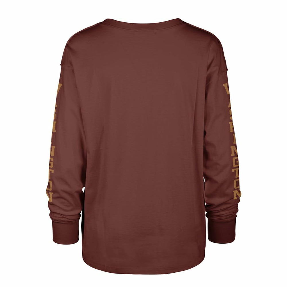 Washington Commanders 47 brand '47 Women's Tom Cat Lightweight Long Sleeve T-Shirt