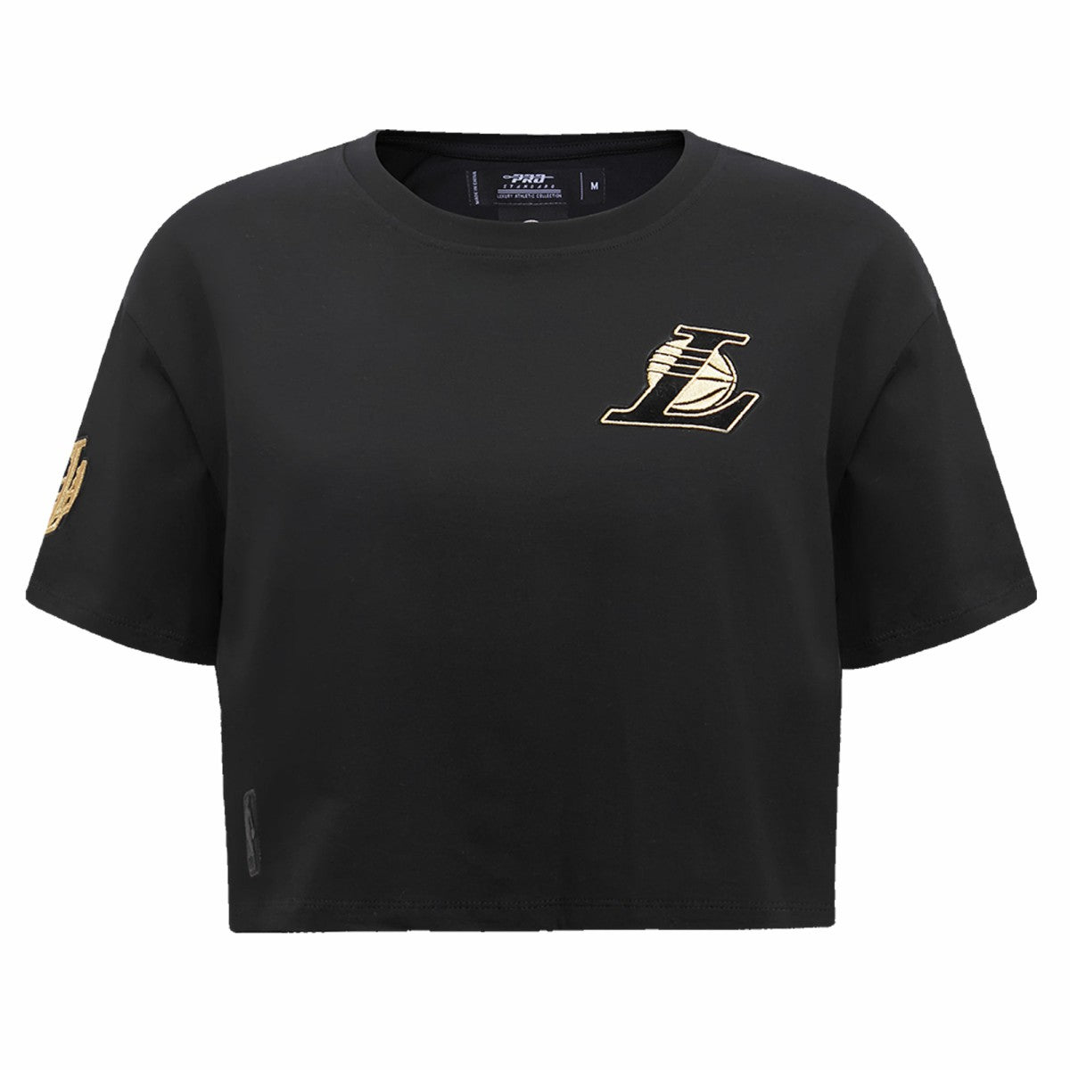 Los Angeles Lakers Pro Standard Women's Holiday Glam Boxy T-Shirt Discount