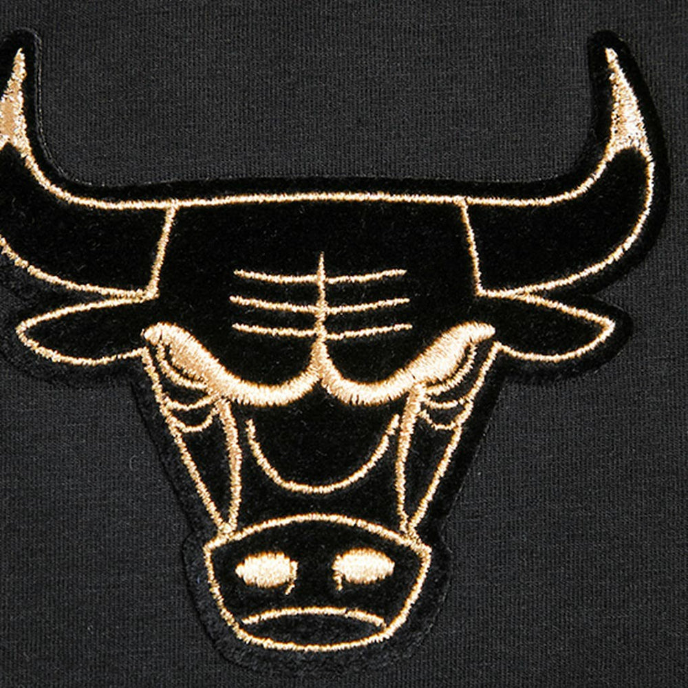 Chicago Bulls Pro Standard Women's Holiday Glam Boxy T-Shirt sale On Sale