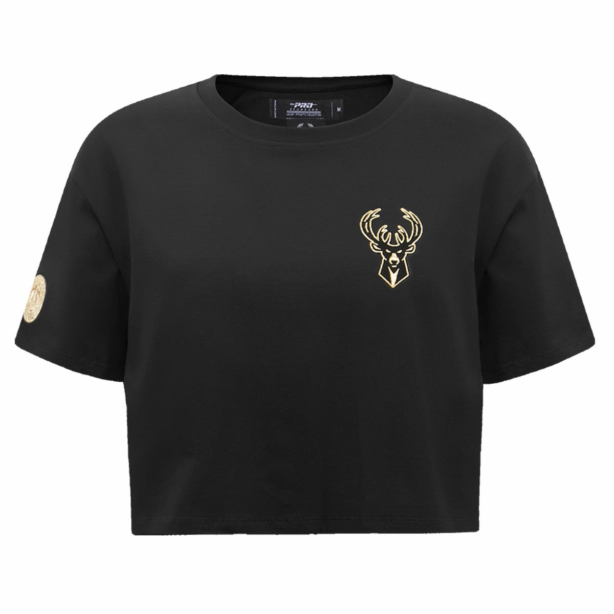 Milwaukee Bucks Pro Standard Women's Holiday Glam Boxy T-Shirt Discount