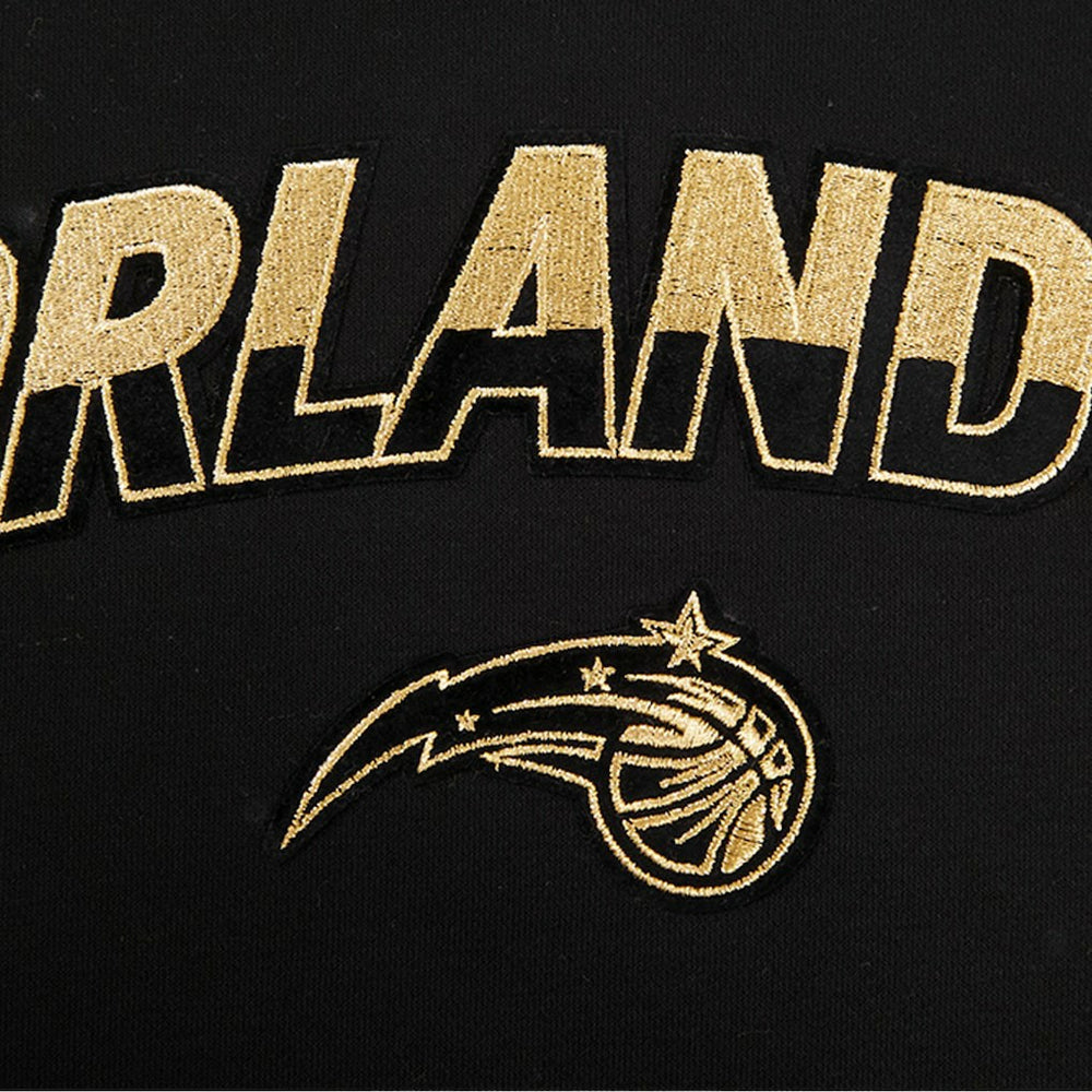 Orlando Magic Pro Standard Women's Glam Cropped Pullover Sweatshirt - Black cheap Online