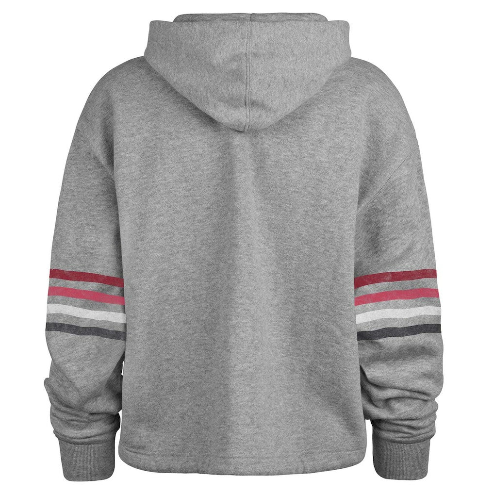 Arizona Cardinals 47 brand '47 Women's Upland Bennett Pullover Hoodie