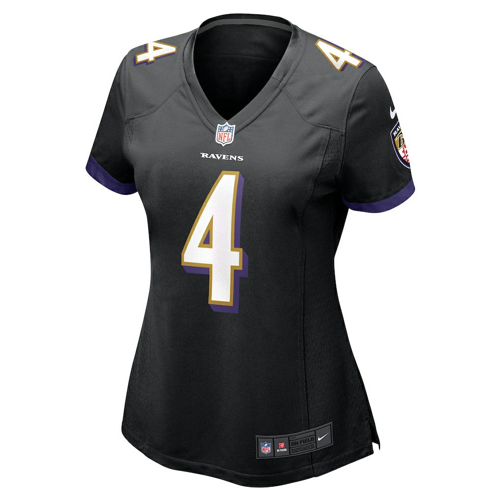 Baltimore Ravens Nike Zay Flowers  Women's Alternate Game Jersey