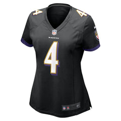Baltimore Ravens Nike Zay Flowers  Women's Alternate Game Jersey