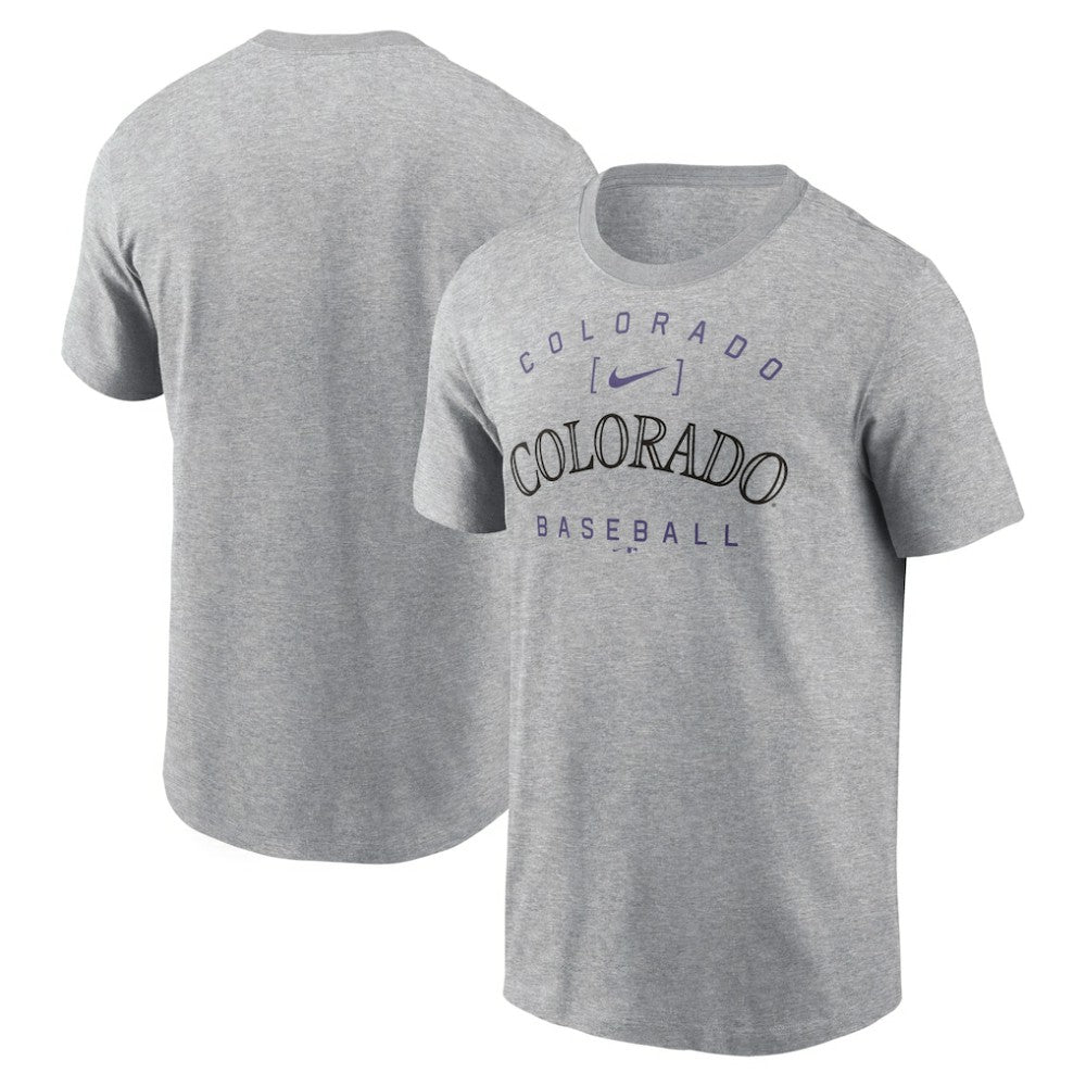 Colorado Rockies Nike Home Team Athletic Arch T-Shirt | MLB Sale