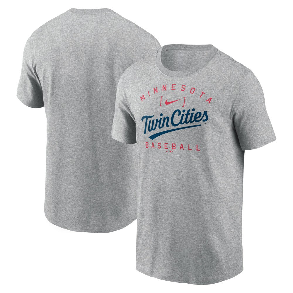 Minnesota Twins Nike Home Team Athletic Arch T-Shirt | MLB Discount