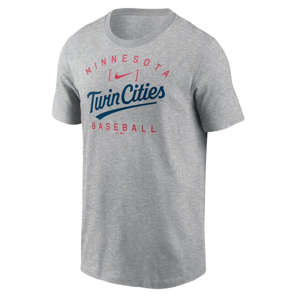Minnesota Twins Nike Home Team Athletic Arch T-Shirt | MLB Discount