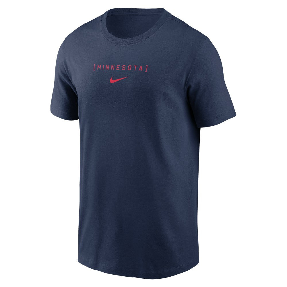 Minnesota Twins Nike Large Logo Back Stack T-Shirt | MLB For sale