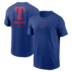 Texas Rangers Nike Large Logo Back Stack T-Shirt | MLB Near me