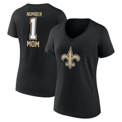 New Orleans Saints Fanatics Women's Mother's Day V-Neck T-Shirt