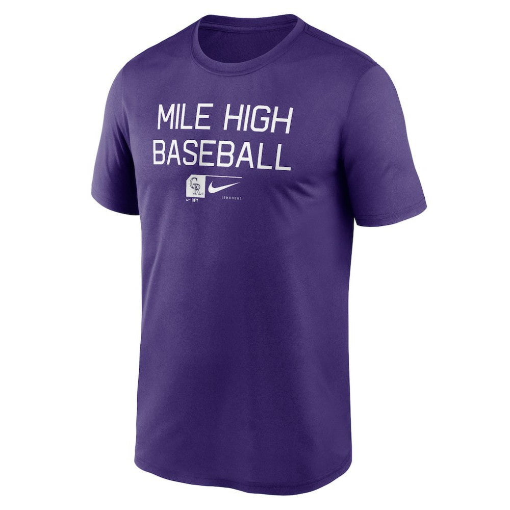 Colorado Rockies Nike Baseball Phrase Legend Performance T-Shirt | MLB For sale