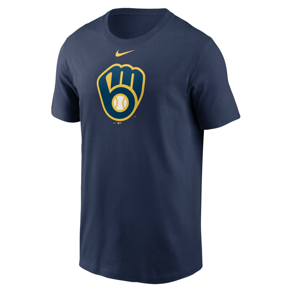 Milwaukee Brewers Nike Fuse Large Logo T-Shirt | MLB Shop
