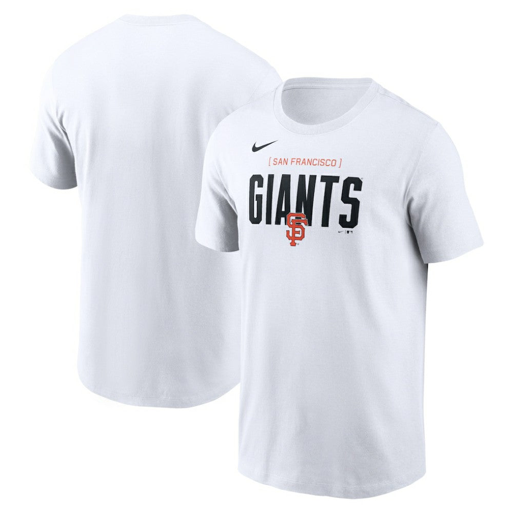 San Francisco Giants Nike Home Team Bracket Stack T-Shirt | MLB Online