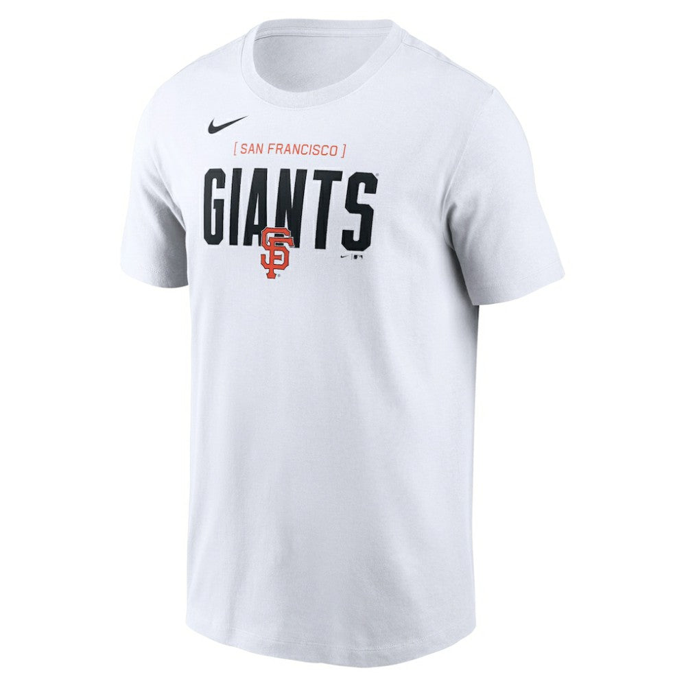 San Francisco Giants Nike Home Team Bracket Stack T-Shirt | MLB Online
