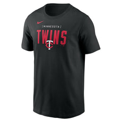 Minnesota Twins Nike Home Team Bracket Stack T-Shirt | MLB On Sale
