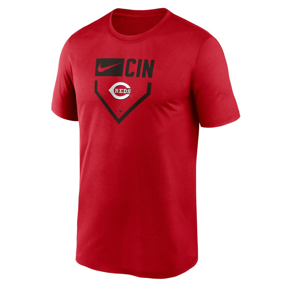 Cincinnati Reds Nike Home Plate Icon Legend Performance T-Shirt | MLB Near me