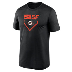 San Francisco Giants Nike Home Plate Icon Legend Performance T-Shirt | MLB Discount