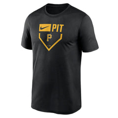 Pittsburgh Pirates Nike Home Plate Icon Legend Performance T-Shirt | MLB Outlet