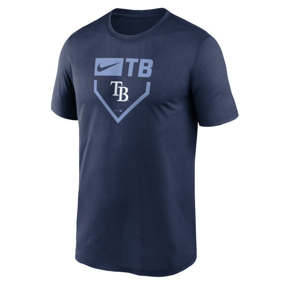 Tampa Bay Rays Nike Home Plate Icon Legend Performance T-Shirt | MLB Near me