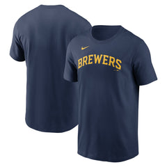 Milwaukee Brewers Nike Fuse Wordmark T-Shirt | MLB Online