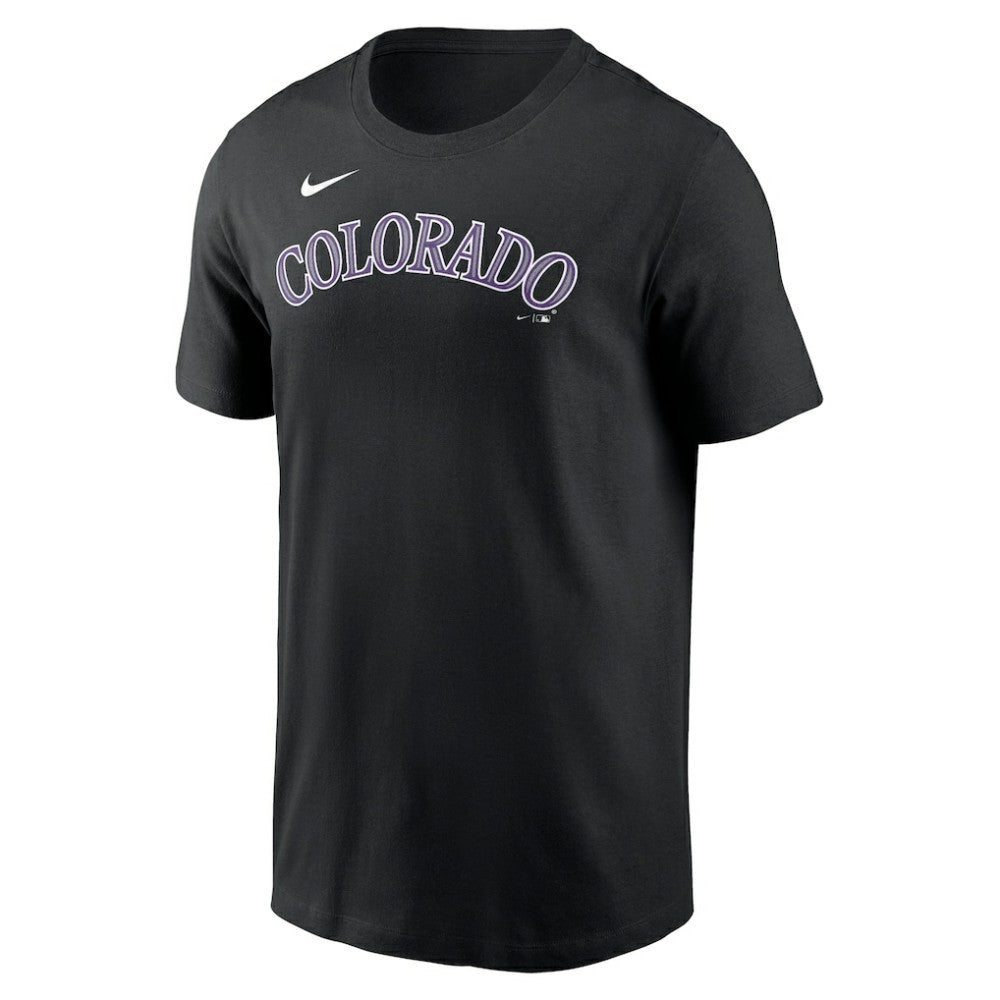 Colorado Rockies Nike Fuse Wordmark T-Shirt | MLB Outlet