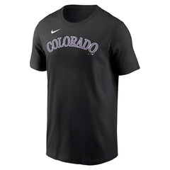 Colorado Rockies Nike Fuse Wordmark T-Shirt | MLB Outlet